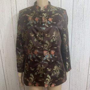 Thu Thuy Silk Kimono Jacket